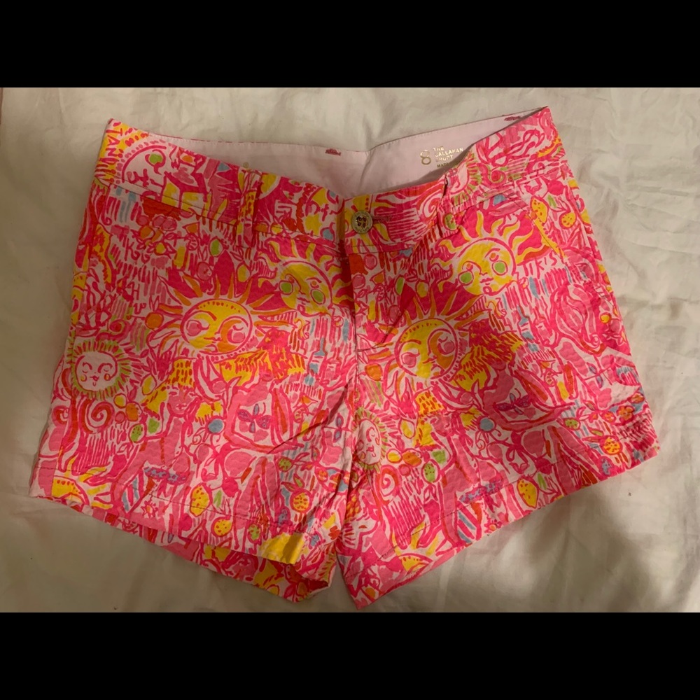 Lilly Pulitzer Size 8 Callahan shorts 5” inseam.